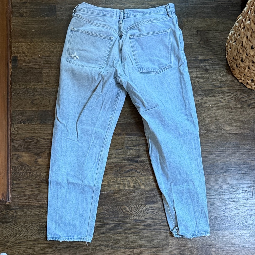 AGOLDE Light Blue Tapered 90s Jeans - Picture 4 of 4